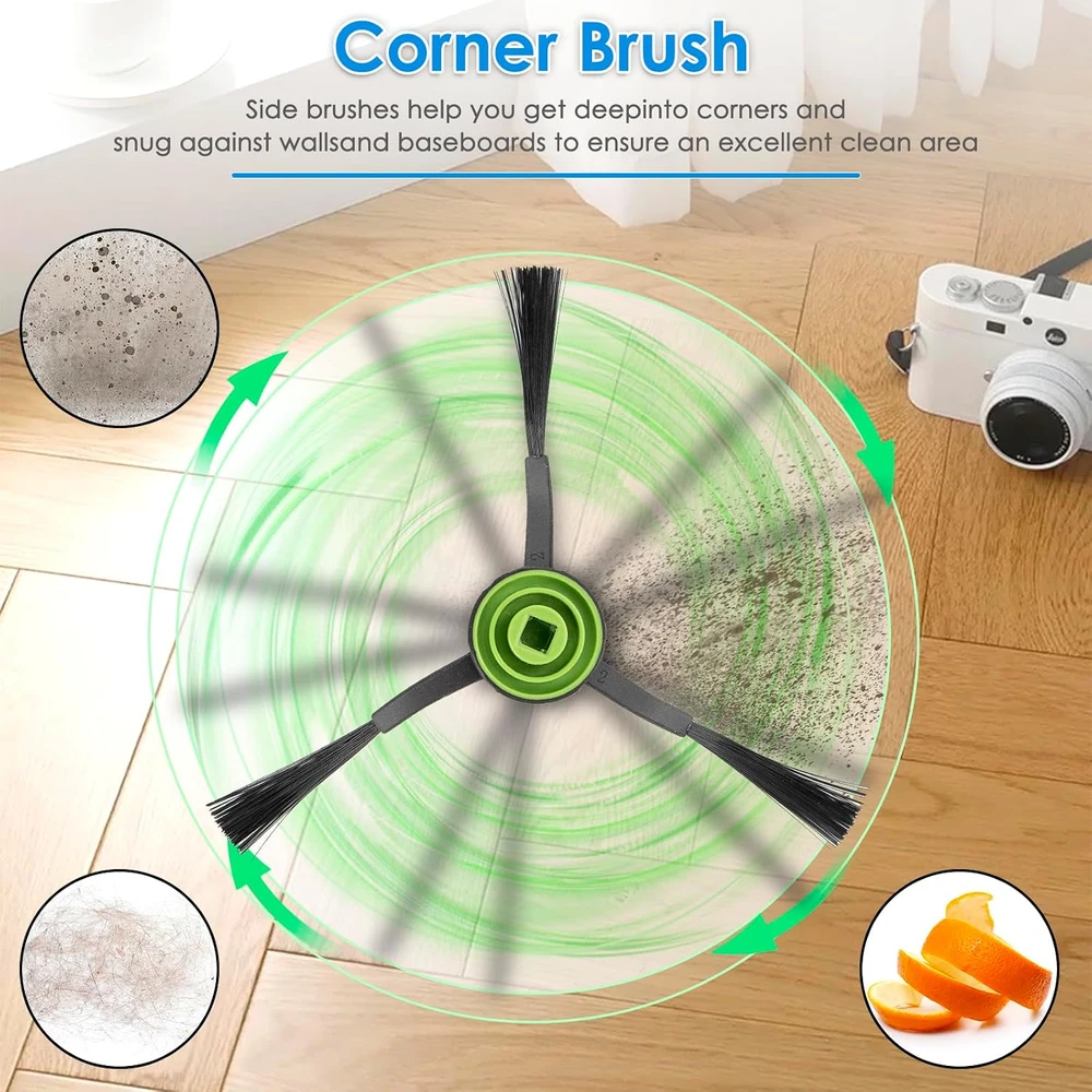 COWINORY robotų dulkių siurblių priedų rinkinys, skirtas Roomba Combo i5 ir j5, 24 vnt.