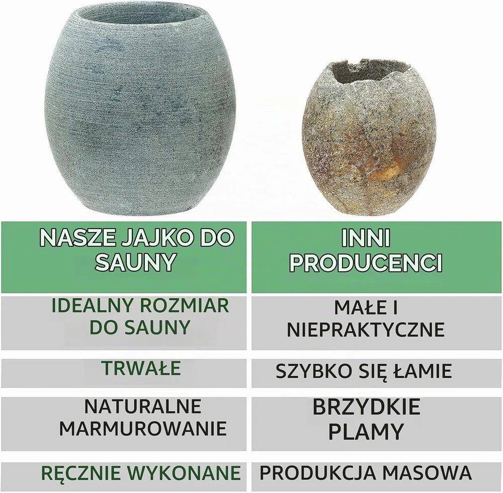 CozyNature muilo akmens aromatinis kiaušinis pirčiai, 7 cm, CN-S-SA-EGG