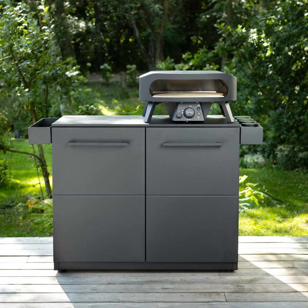 Cozze dujinis picos kepimo krosnis su sukamu šamotu, 8 kW, 43 cm, Juodas Edition, 90437