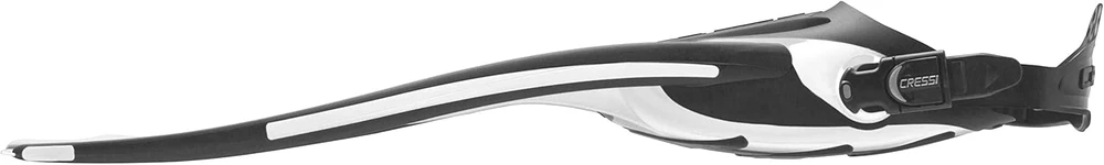 Cressi nardymo plaukmenys su atvira kulno dalimi Frog Plus BF203044, juoda/balta
