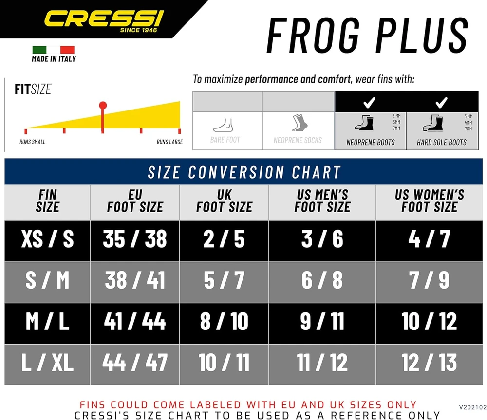 Cressi nardymo plaukmenys su reguliuojamu atviru kulnu, Frog Plus, mėlyna/sidabrinė