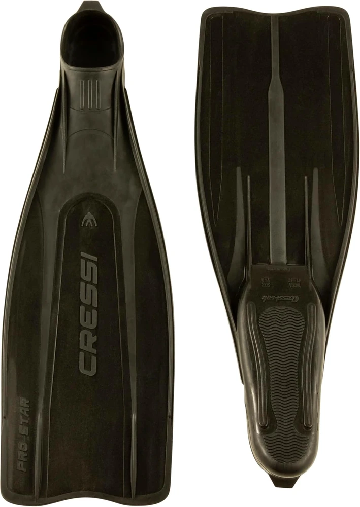 Cressi nardymo rinkinys su kauke, vamzdeliu ir plaukmenimis, juodas, PRO STAR, MATRIX, GAMMA