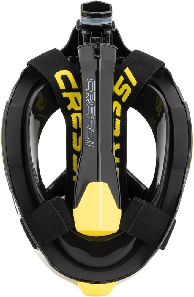 Cressi pilno veido nardymo kaukė su sauso oro sistema ir silikoniniu sandarikliu Bali XDT085055