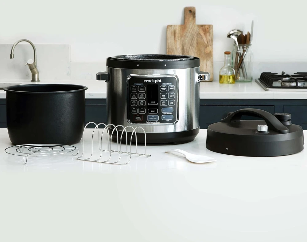 Crock-Pot CSC062X multi cooker 5.6 L 1400 W Juodas, Nerūdijantis plienas