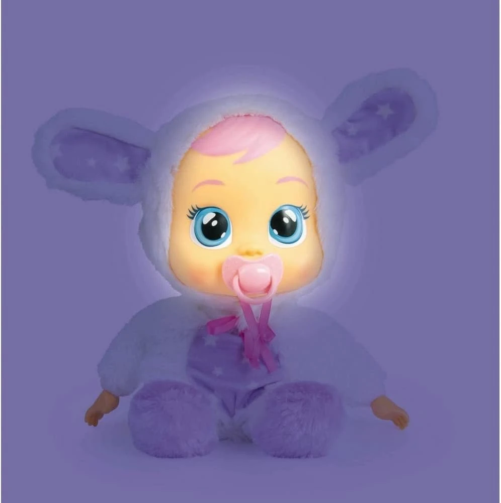 Cry Babies mieganti lėlė Coney su šviesos ir garso efektais, 31 cm, 93140IM