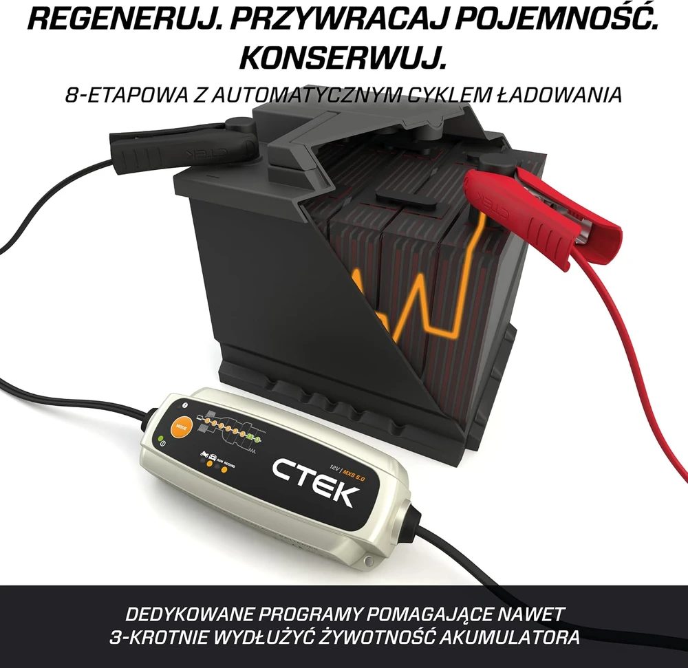 Impulsinis įkroviklis akumuliatoriams CTEK MXS 5.0
