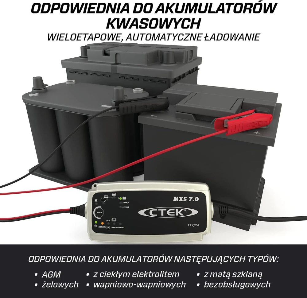 CTEK akumuliatorių įkroviklis 12 V 7 A automobiliams 56-731