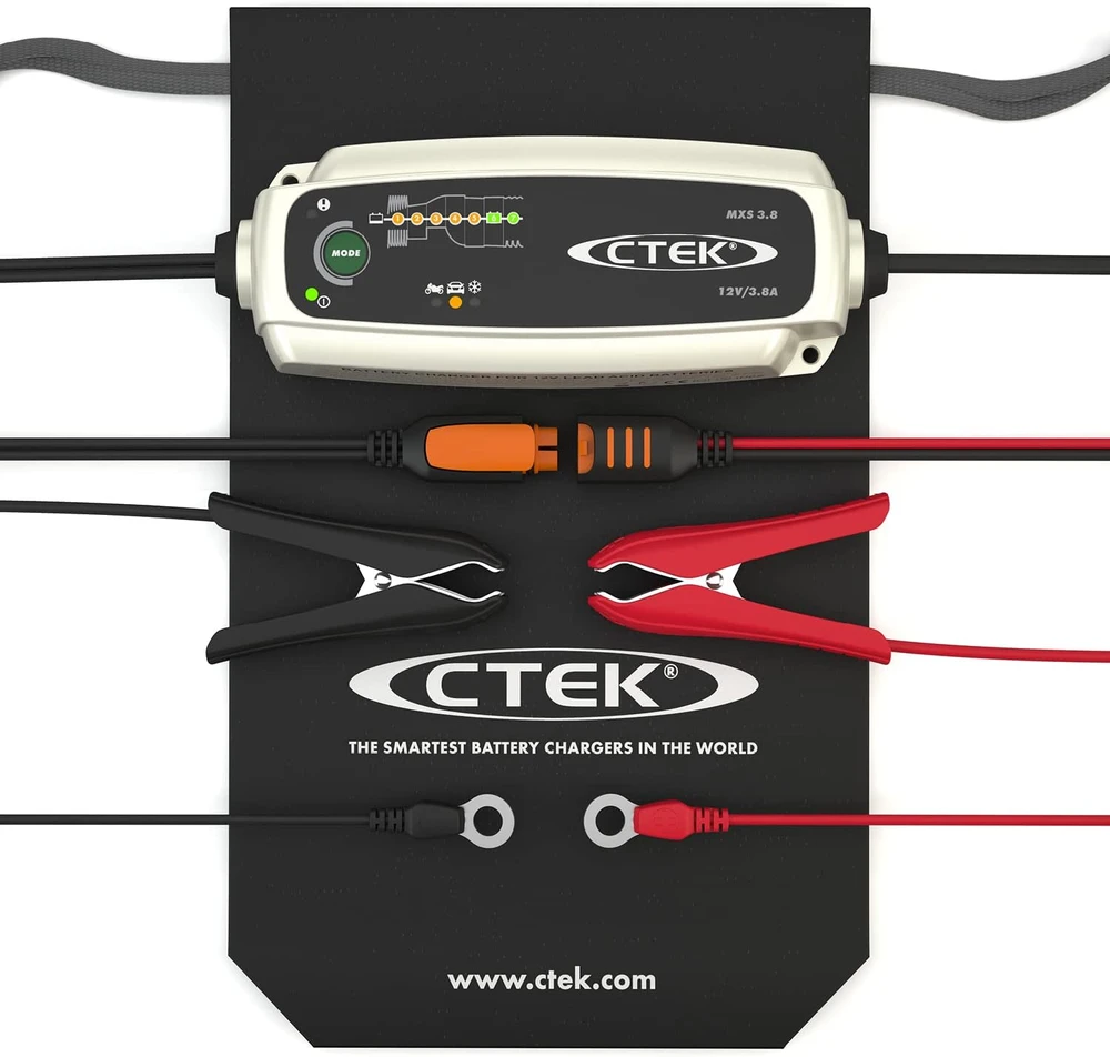 Akumuliatorių baterijų įkroviklis CTEK MXS 3.8A