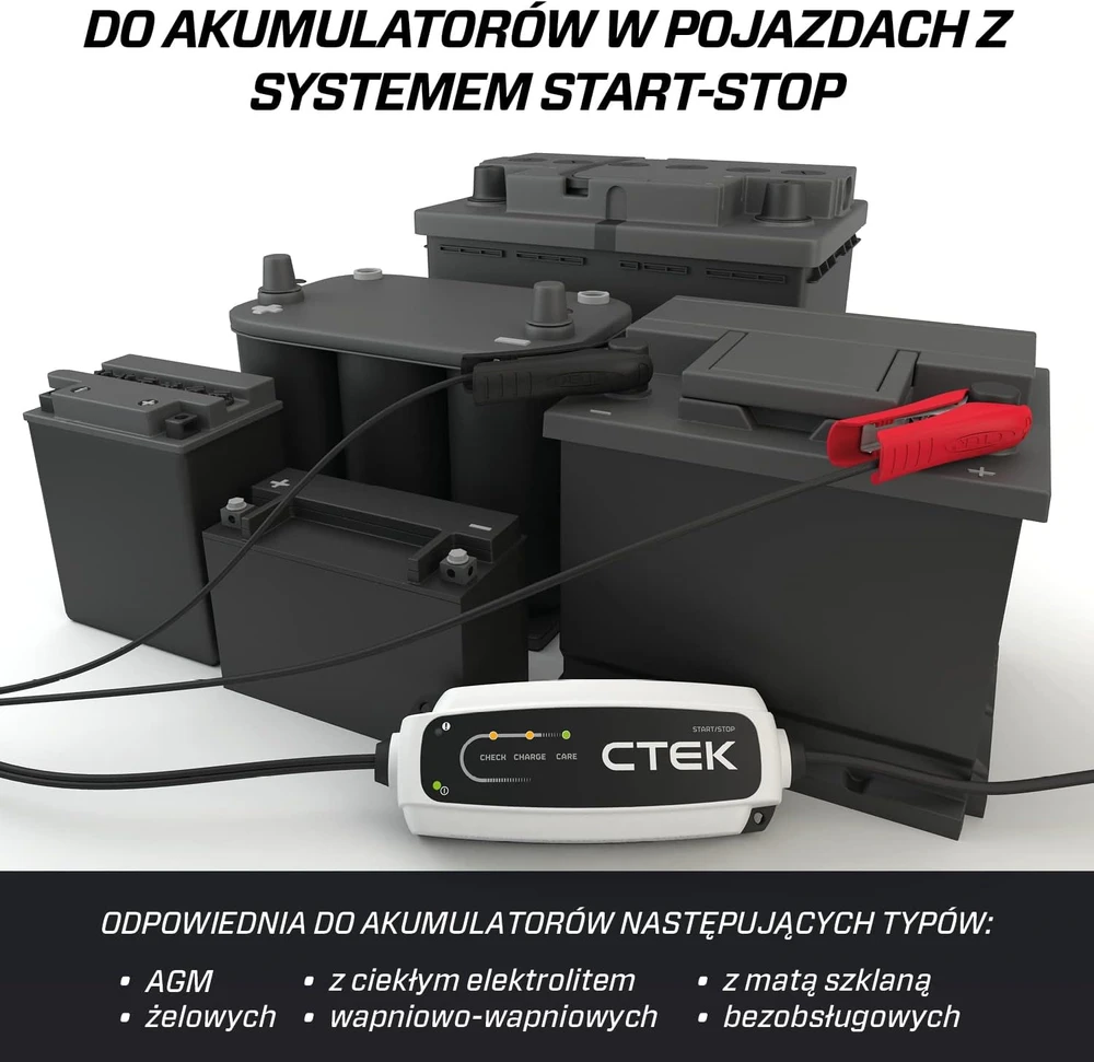 Impulsinis įkroviklis akumuliatoriams CTEK CT5 START STOP