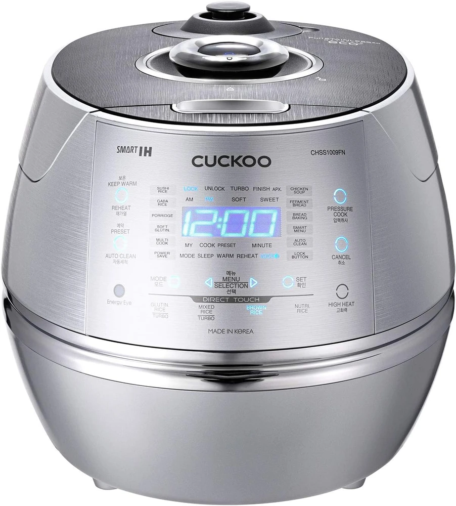 Cuckoo Electronics Ryžių viryklė - Cuckoo CRP-CHSS1009FN 1 800 ml juoda