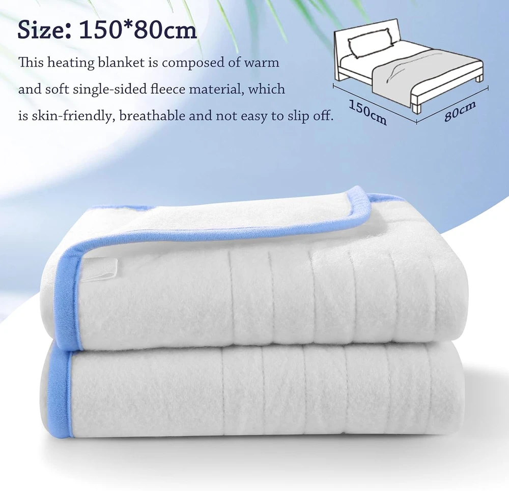 CURECURE elektrinis šildomas čiužinio paklotas 150 x 80 cm, 4 režimai CURECURE-15080