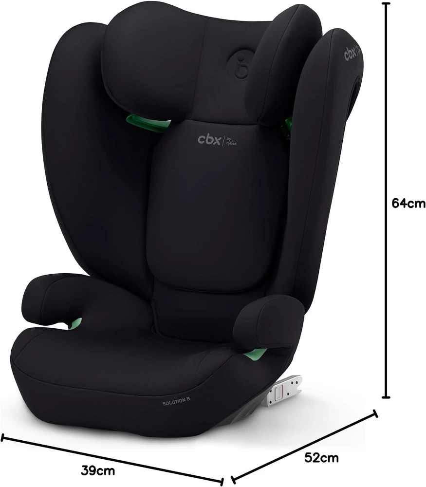 Automobilinė kėdutė Cybex Solution B i-Fix, 100-150cm, Juodas