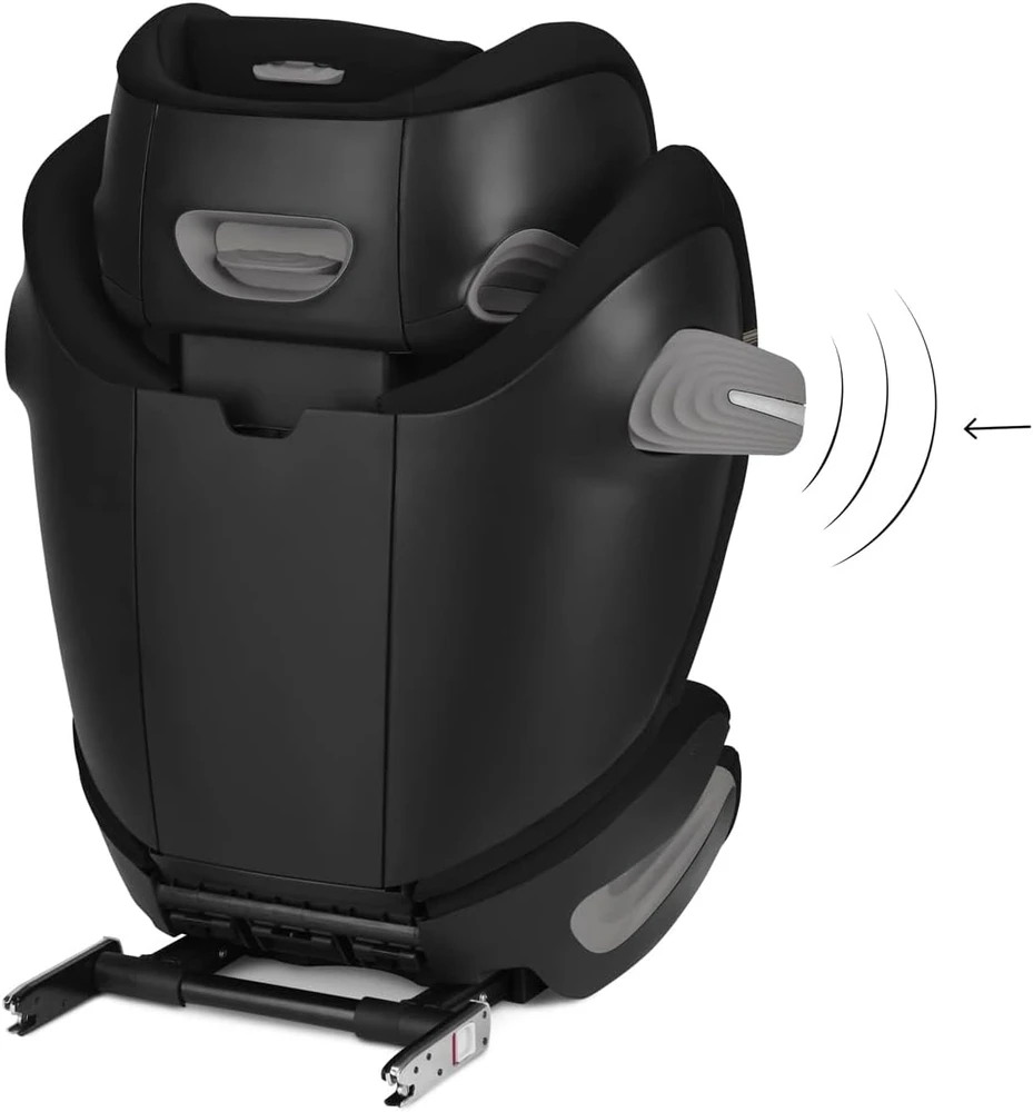 CYBEX SOLUTION S2 I‑FIX AUTOMOBILINĖ KĖDĖ, 15-36 KG., MOON Juodas