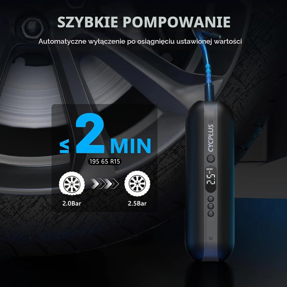 AIR Dviračio pompa Cycplus A2