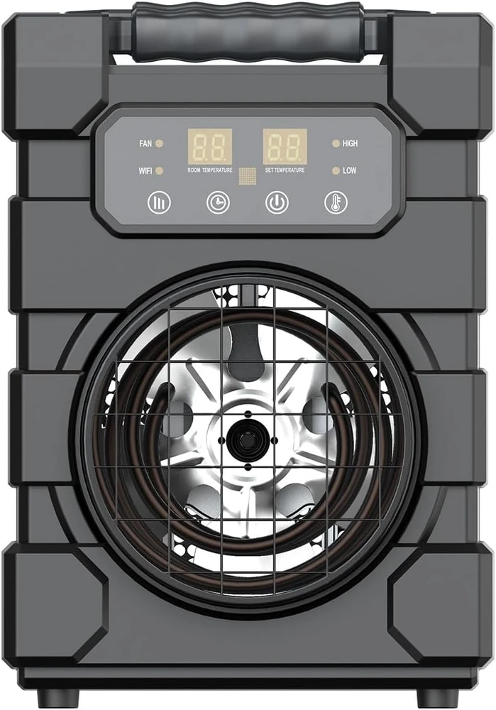 DAHTEC elektrinis termoventiliatorius 3000 W su Wi-Fi ir termostatu BGP3001-30RW
