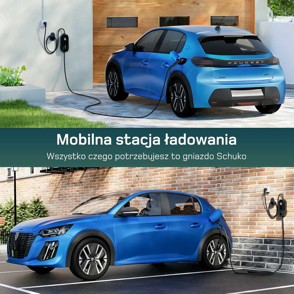 Deaccessories dé Elektromobilio įkrovimo kabelis 3,68 kW, 2 tipo
