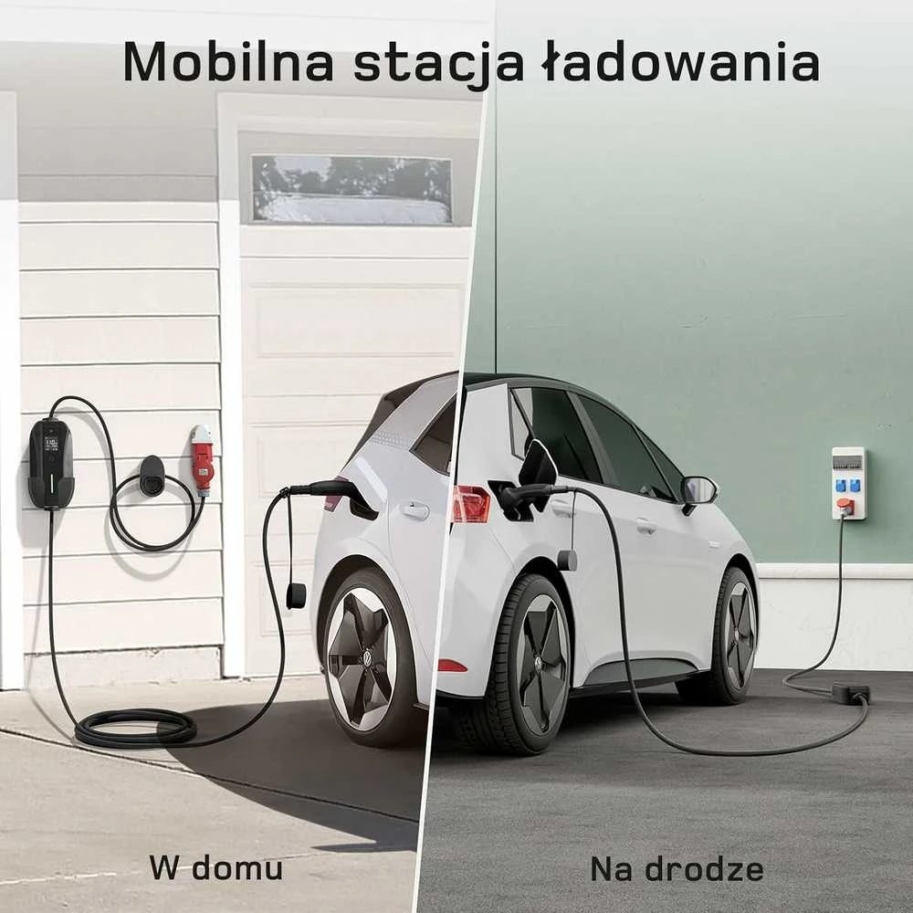 Deaccessories dé Elektromobilių įkroviklis su reguliuojama įkrovimo galia, 11 kW