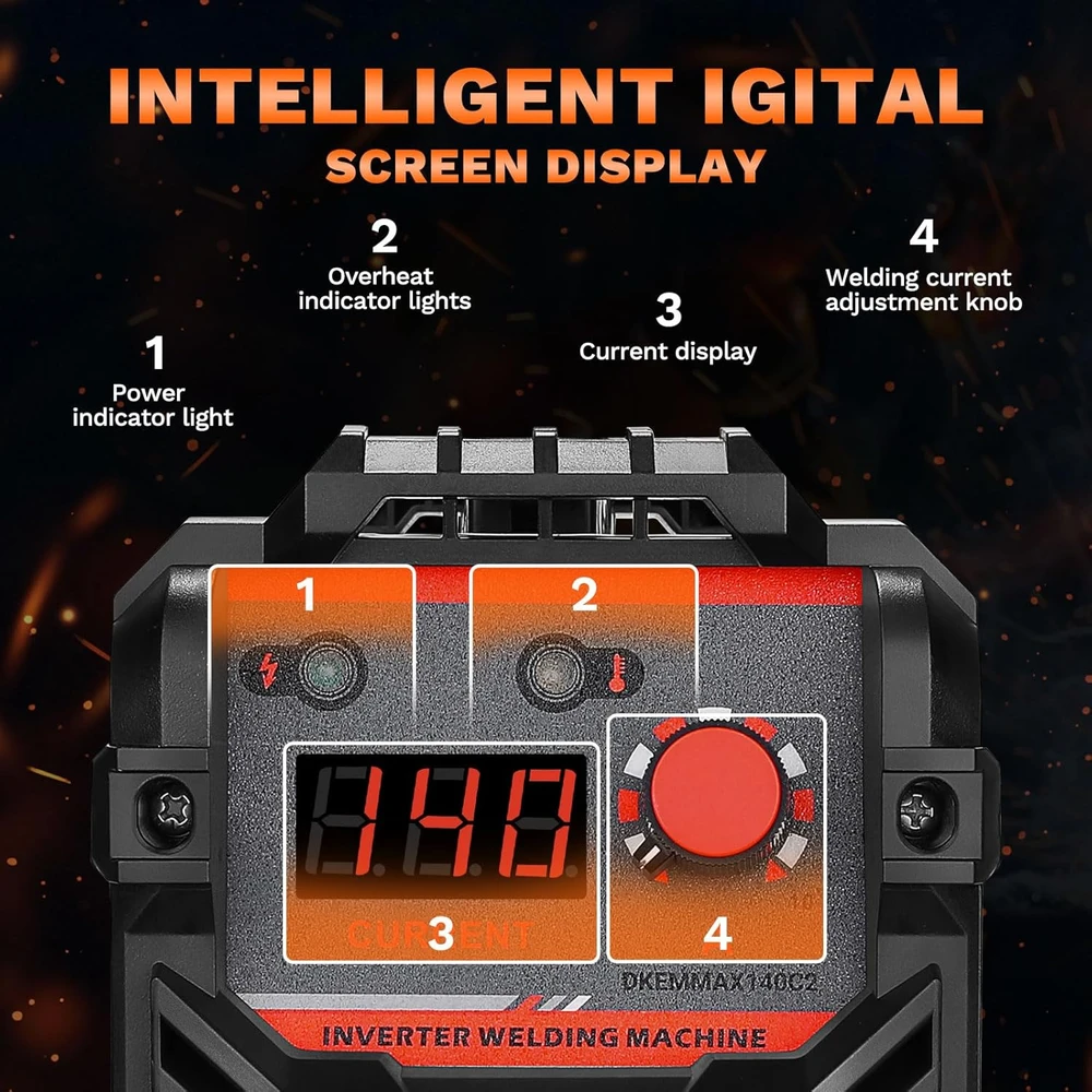 Deko Tools inverterinis MMA suvirinimo aparatas