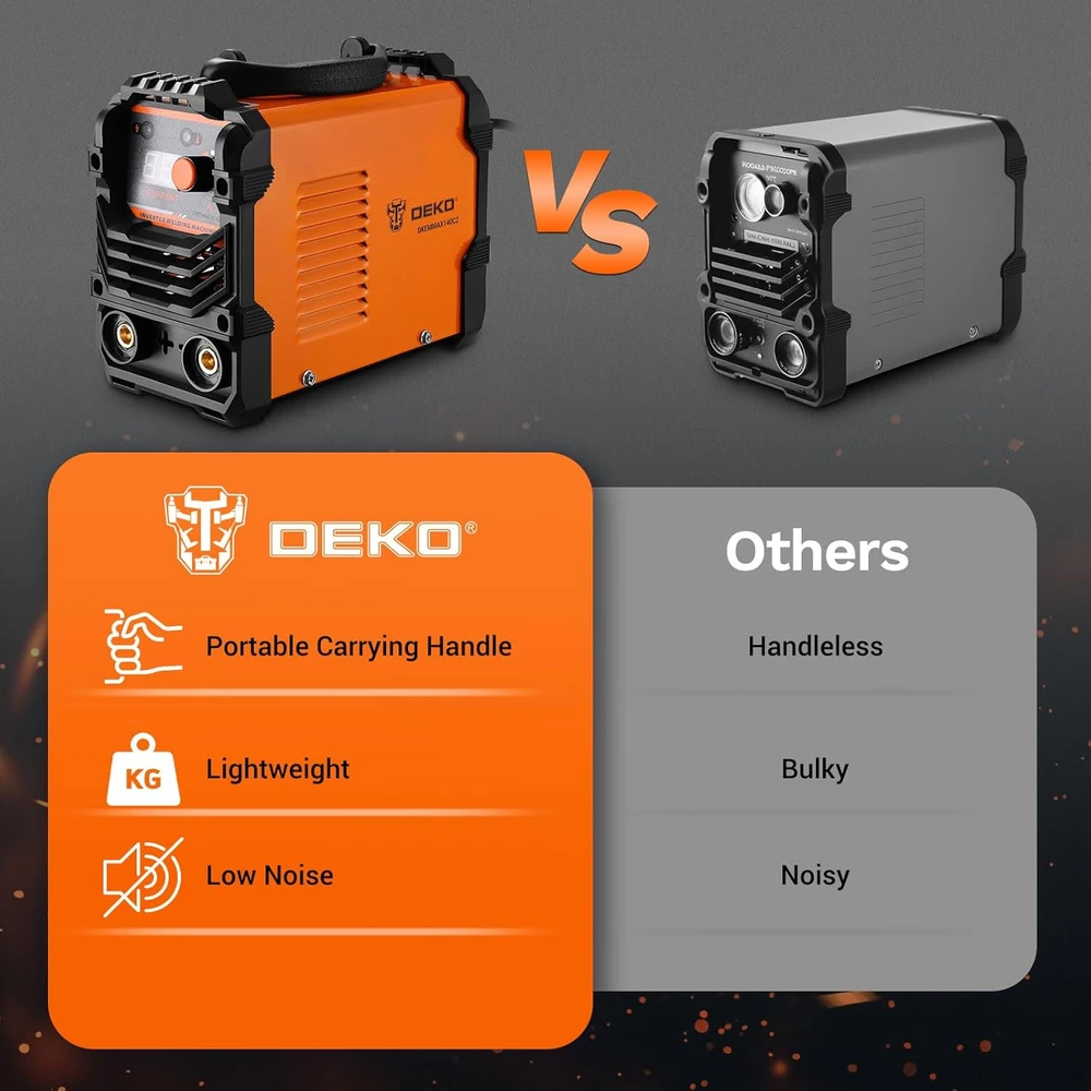 Deko Tools inverterinis MMA suvirinimo aparatas