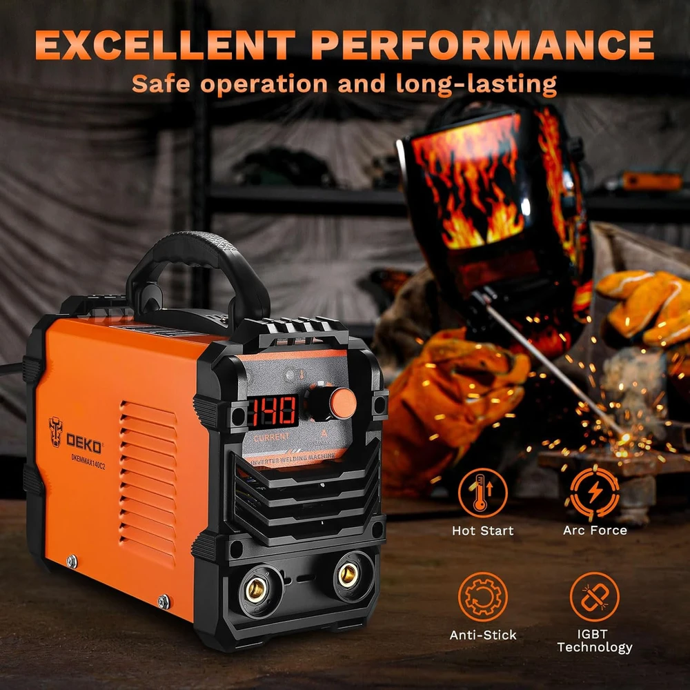 Deko Tools inverterinis MMA suvirinimo aparatas