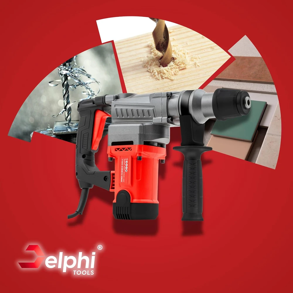 Delphi perforatorius SDS-Plus 2200 W, 4 J, 880 aps./min., AH0035T019W