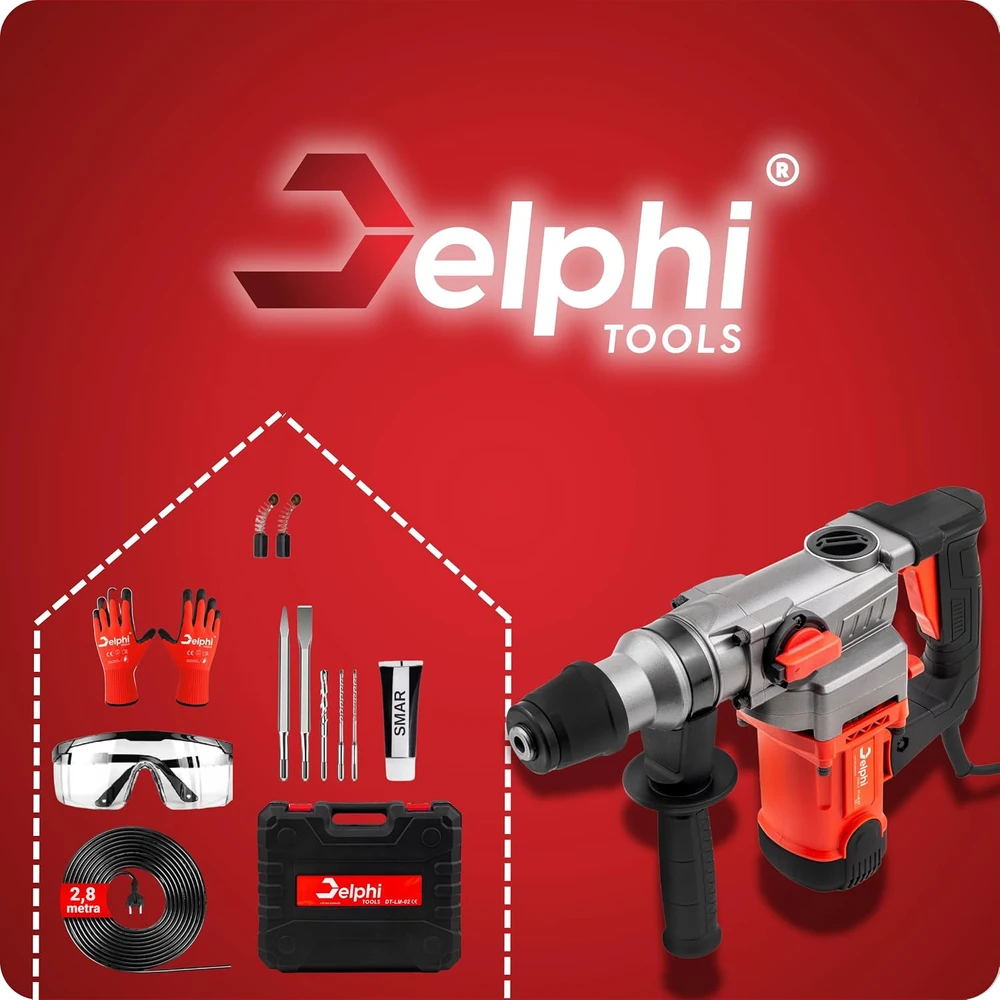 Delphi perforatorius SDS-Plus 2200 W, 4 J, 880 aps./min., AH0035T019W