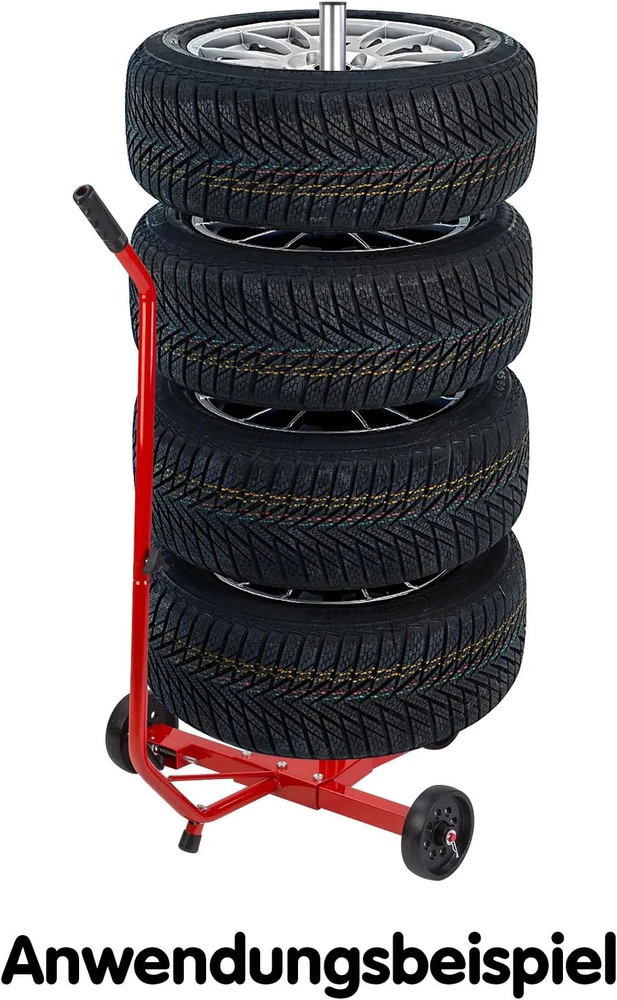 DEMA mobilus automobilių padangų ir ratlankių stovas iki 240 mm, 100 kg, 918173-20447