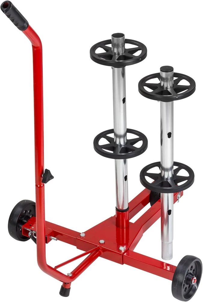 DEMA mobilus automobilių padangų ir ratlankių stovas iki 240 mm, 100 kg, 918173-20447