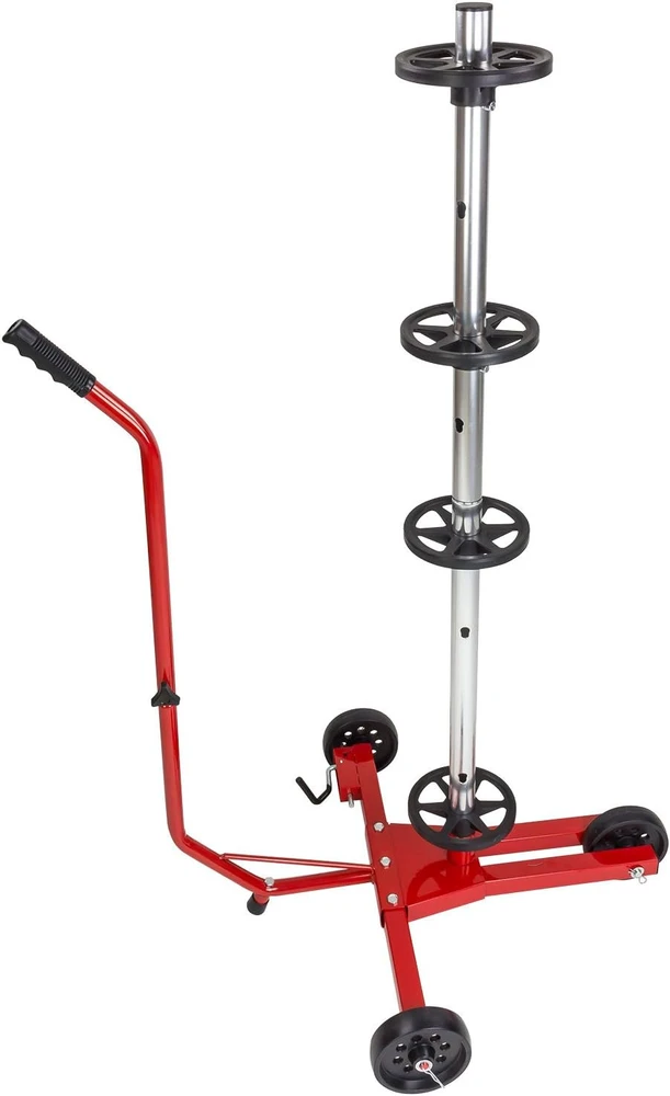 DEMA mobilus automobilių padangų ir ratlankių stovas iki 240 mm, 100 kg, 918173-20447