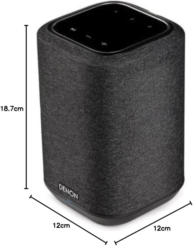 Denon belaidė Bluetooth kolonėlė Home 150, 60 W, juoda, 12x12x18,7 cm