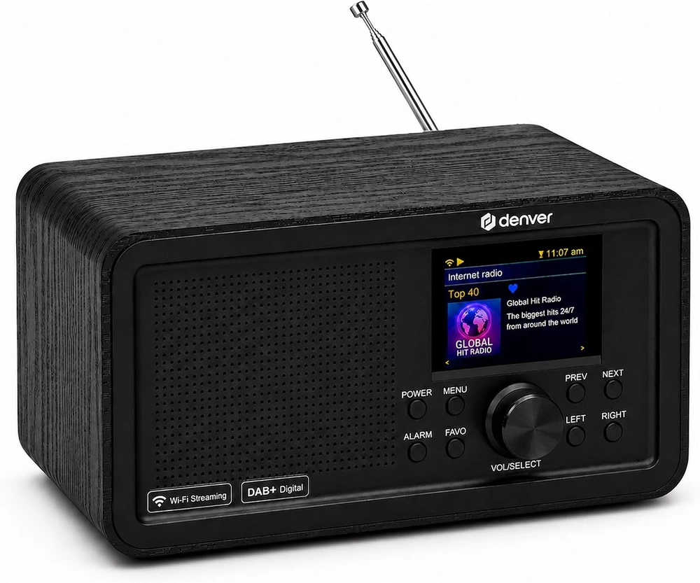 Denver internetinis radijas, 2 W RMS, DIR-200