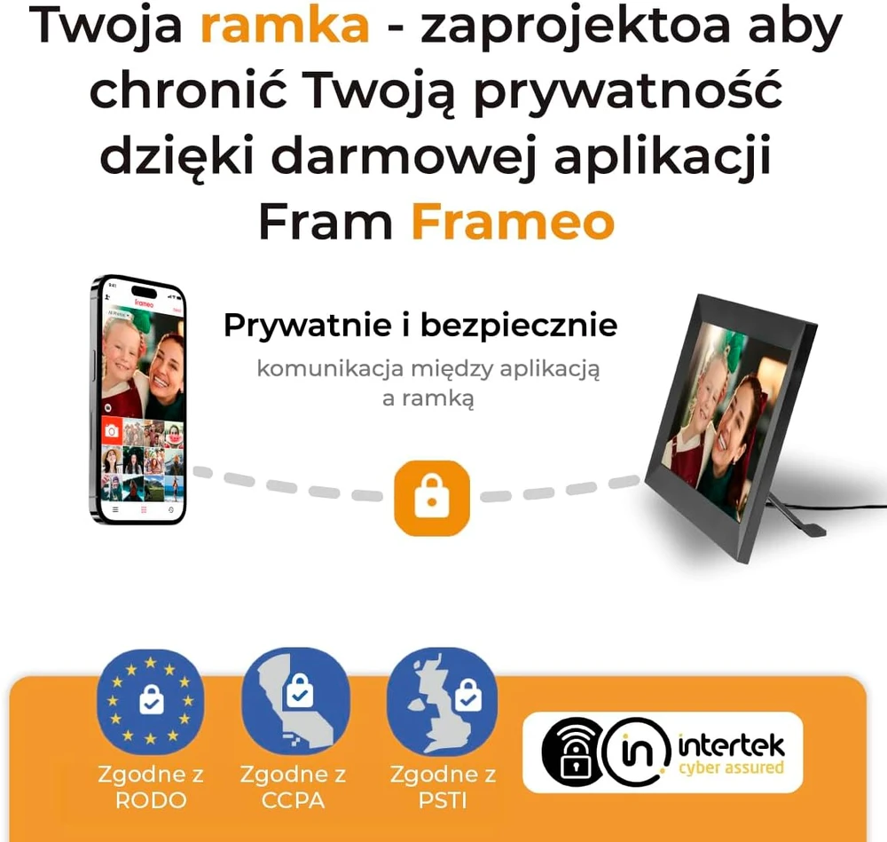 DNV Denver PFF-1024BMK2 skaitmeninis nuotraukų rėmelis Juoda 25,6 cm (10.1″) Lietimui jautrus ekranas „Wi-Fi“