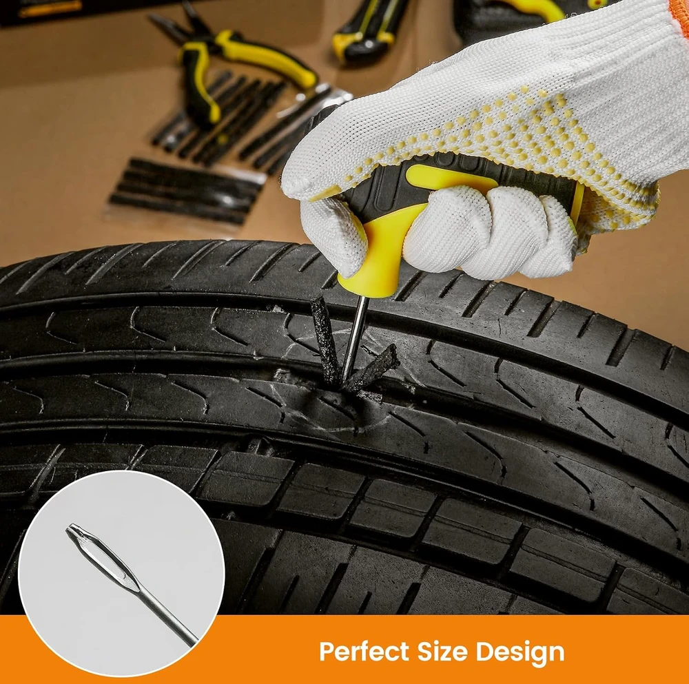 Detailing Garage padangų remonto rinkinys su 20 sandarinimo juostelių ZZXS-T13