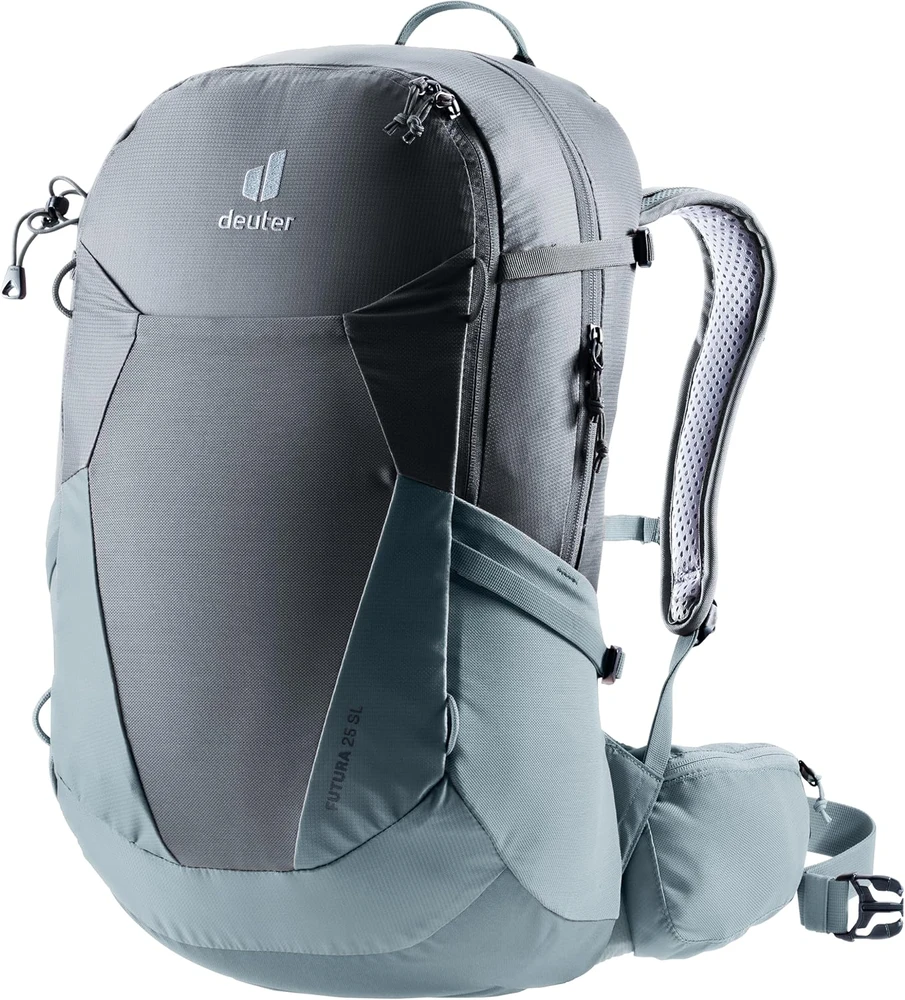 deuter moteriška turistinė kuprinė Futura 25 SL, 25 l, paprika-sienna, rėminė konstrukcija