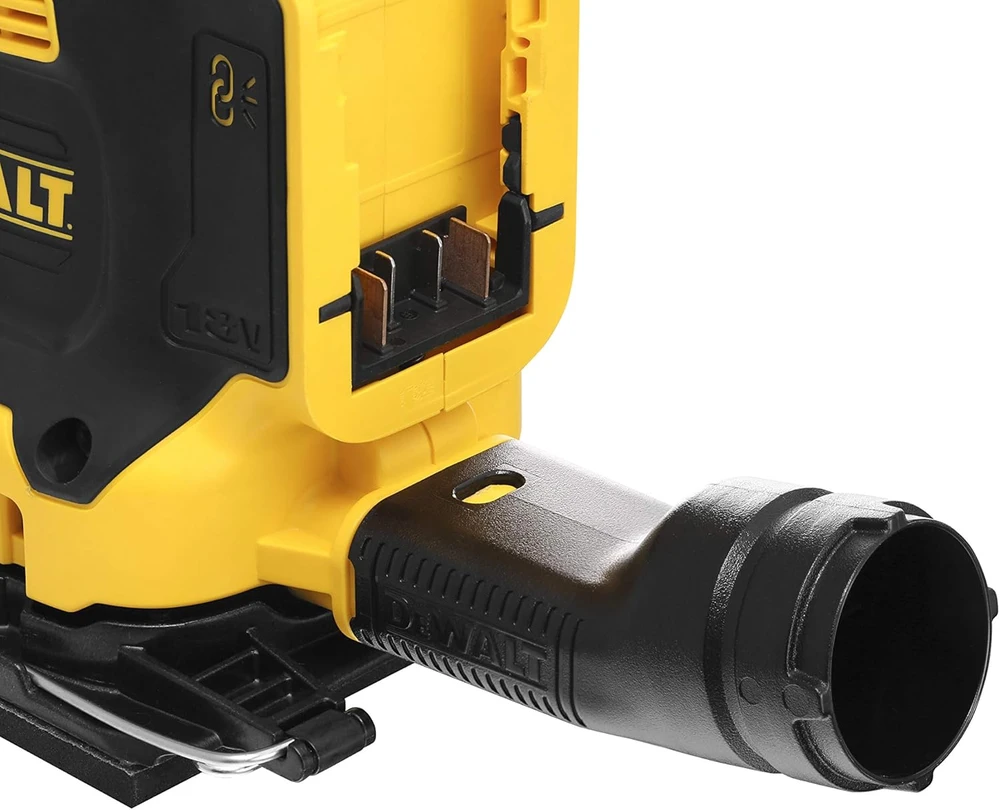 Dewalt vibracinis šlifuoklis DCW200NT, 18V, lagaminas,  be akumuliatoriaus ir kroviklio