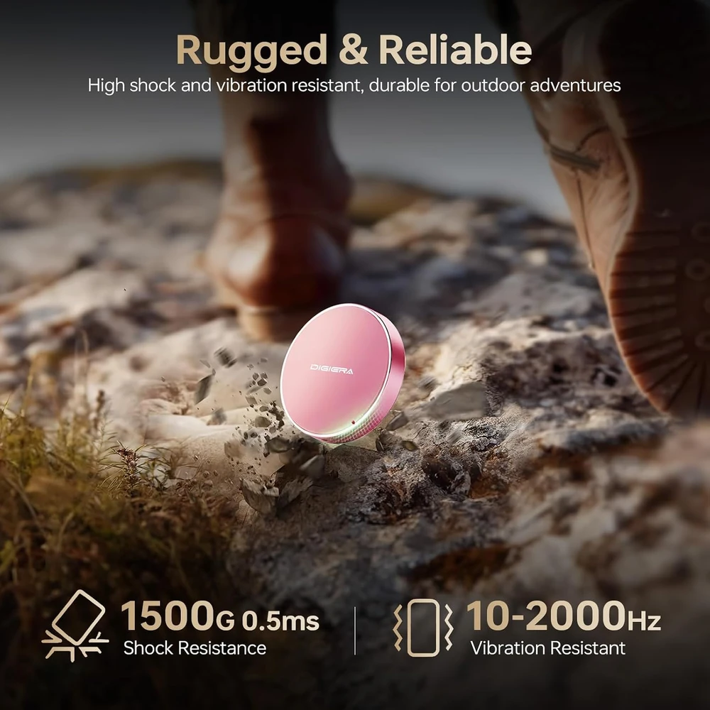 Kietasis diskas DIGIERA magnetinis išorinis SSD diskas 1 TB USB-C 3.2 Gen 2x2 iki 2000 MB/s 06976804631143