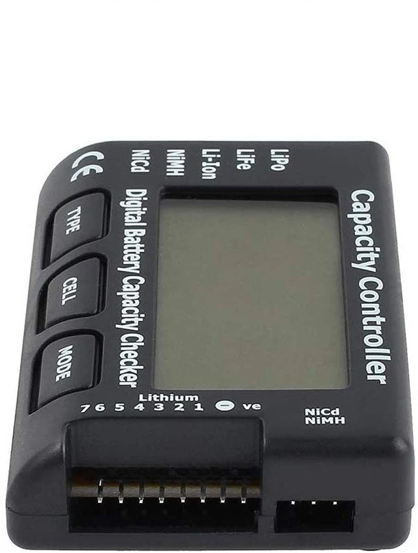 DollaTek akumuliatorių įtampos testeris CellMeter-7, LiPo, LiFe, Li-ion, 1–7 elementams