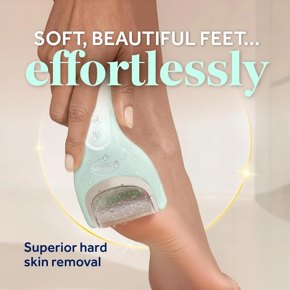 Dr. Scholl's elektrinis pėdų pilnikas Pedi Perfect Pro su 3 galvutėmis ir USB-C