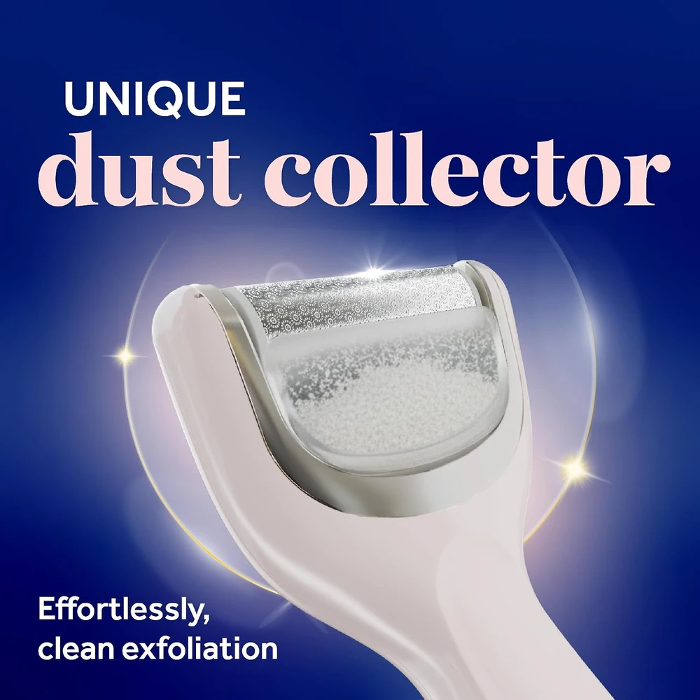 Dr. Scholl's elektrinis pėdų pilnikas Pedi Perfect Luxe su IPX6 apsauga ir 90 min. veikimu