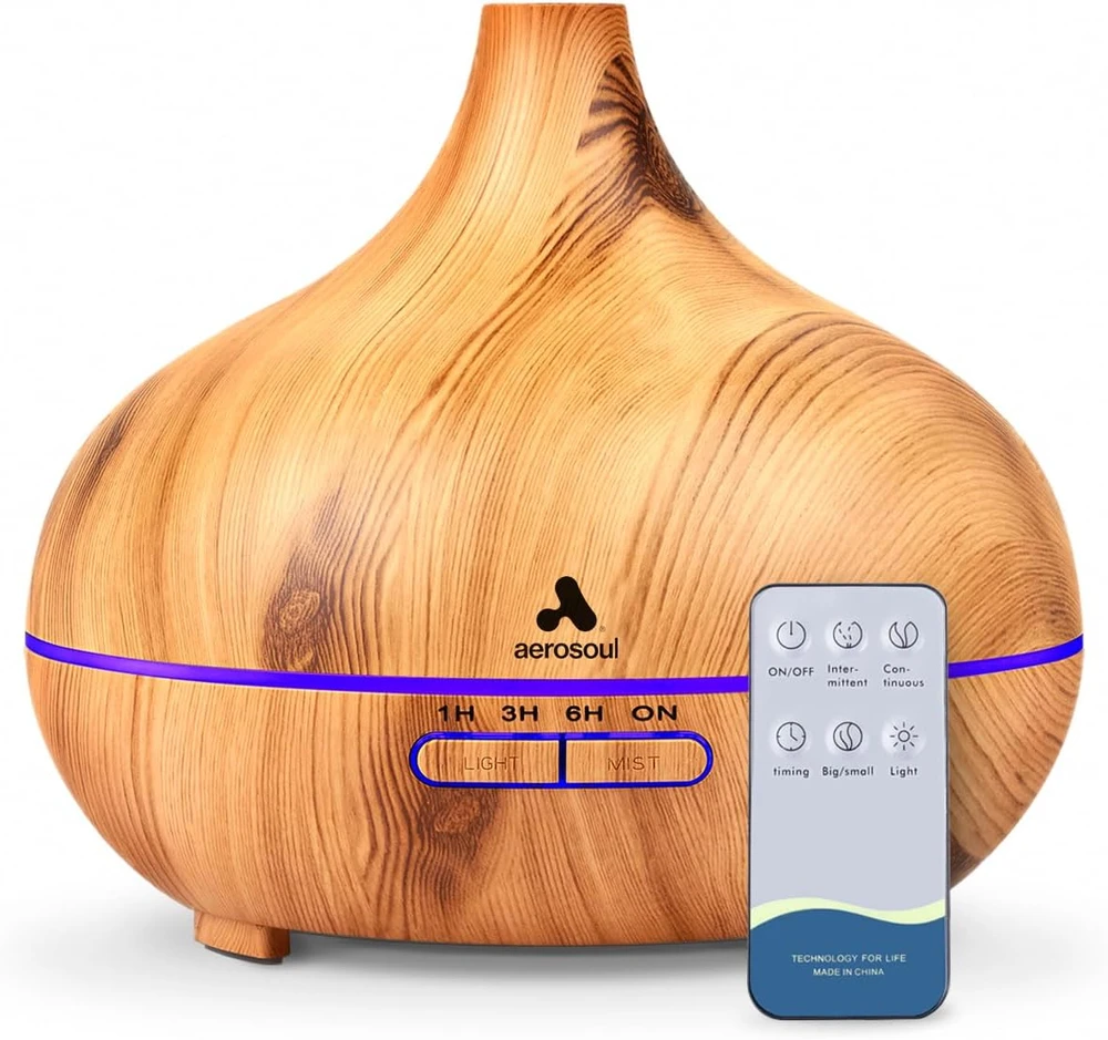 Drėkintuvas Aerosoul CONE 500 ml eterinių aliejų difuzorius
