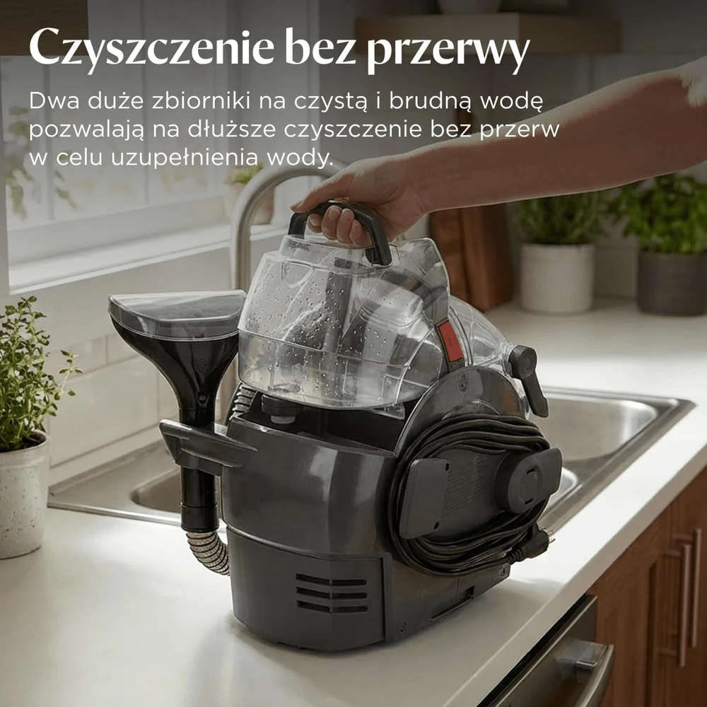 Kilimų ir baldų valymo įrenginys BISSELL SpotClean Auto Pro Select, 750W