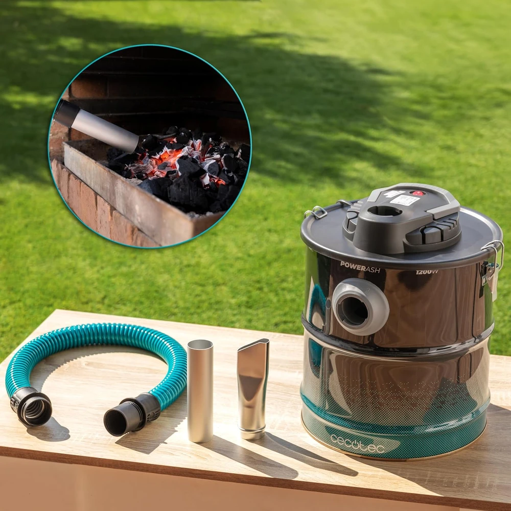 Dulkių siurblys Cecotec pelenų siurblys Conga Ash 4000 Home, 1200 W, 20 l, 18 kPa, modelis 04475