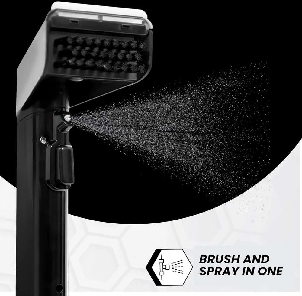Dulkių siurblys Powell kilimų ir apmušalų plovimo siurblys 450 W, 2,6 l talpa, juodas, 304Z
