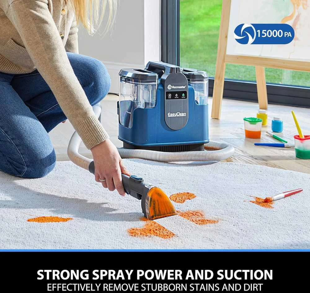 Dulkių siurblys Vacmaster kilimų ir apmušalų valymo siurblys 500 W, dviguba vandens talpa, SCC1201H