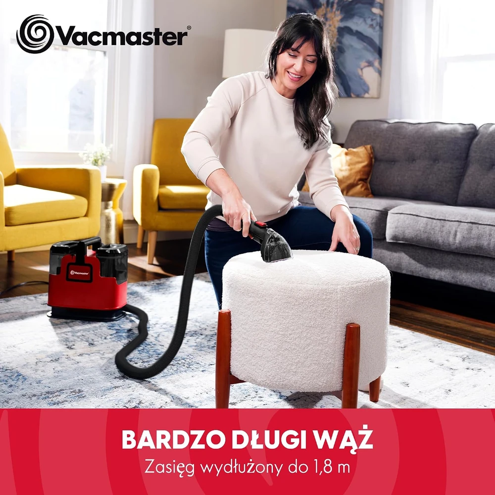 Dulkių siurblys Vacmaster plaunantis dulkių ir apmušalų valytuvas 400 W, 14,5–17 kPa STMEUB01