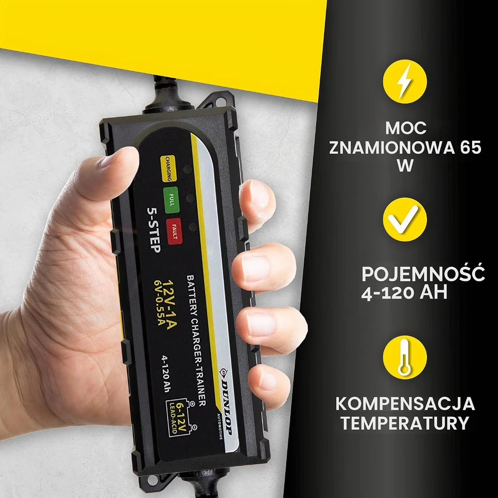 Dunlop automobilinis įkroviklis
