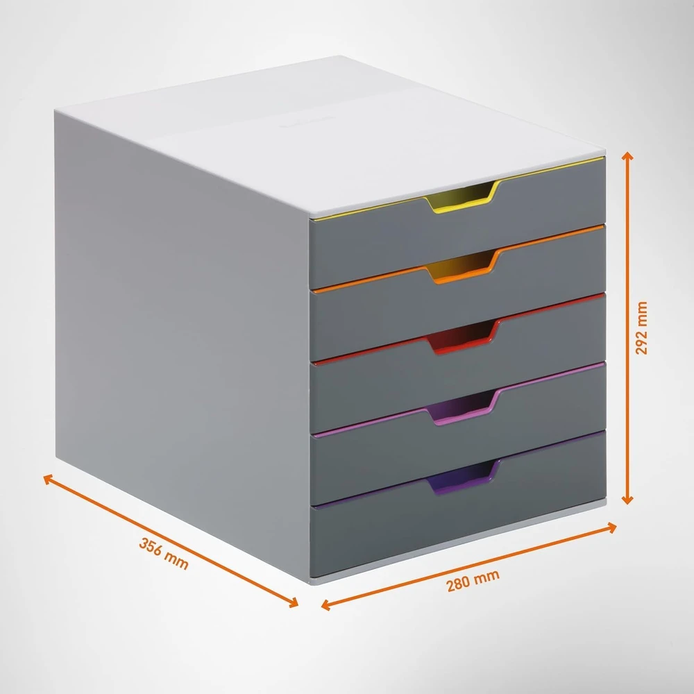 Stovas dokumentams su stalčiais DURABLE VARICOLOR®