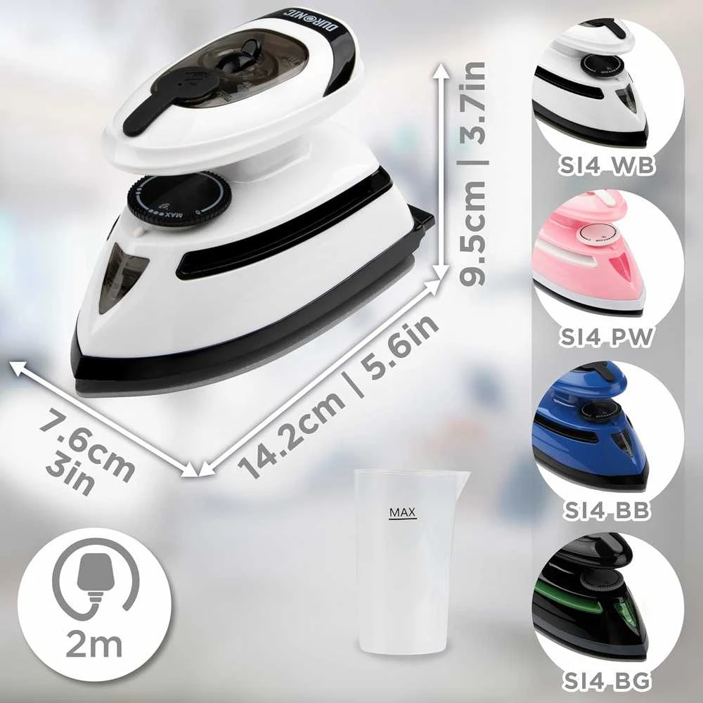 Duronic 420W Lygintuvas su garų funkcija