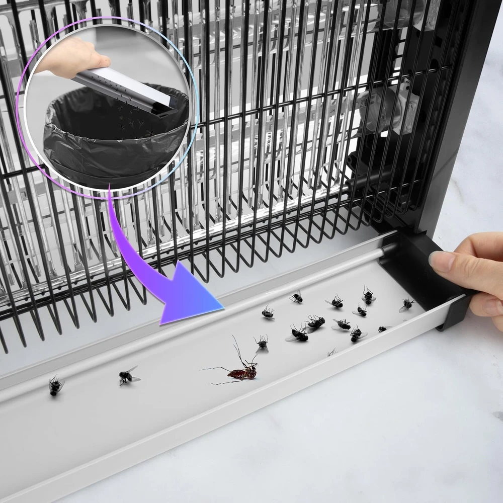 Duronic elektrinė UV-A vabzdžių naikinimo lempa nuo musių ir uodų 8 W FK2X4