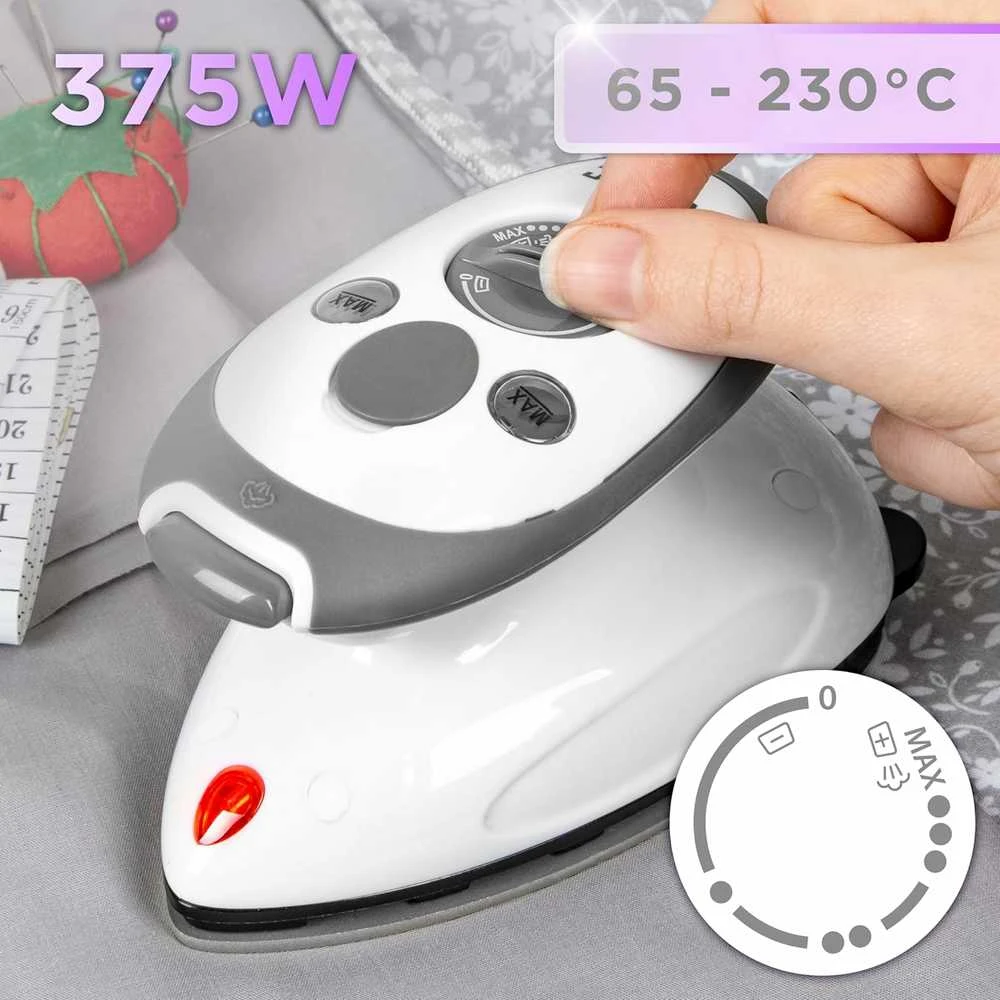 Duronic SI2 Garinis lygintuvas 375 W, baltas